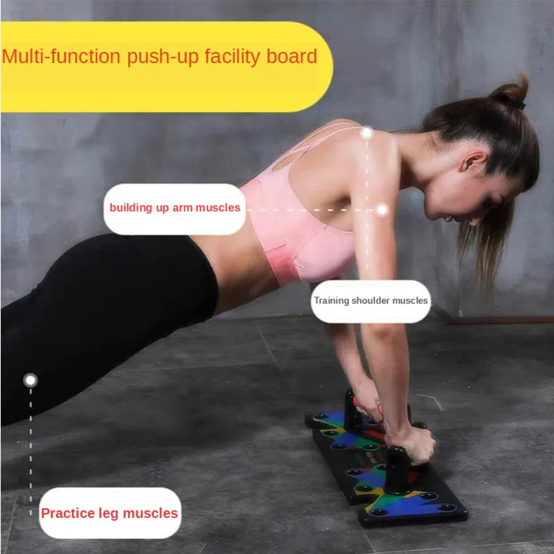 Multi Functional Push up Board Push up Bracket Assistant Training Board Chest Muscle Exercise Household Fitness Equipment