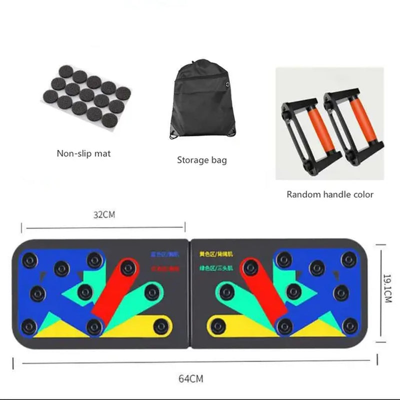 Multi Functional Push up Board Push up Bracket Assistant Training Board Chest Muscle Exercise Household Fitness Equipment